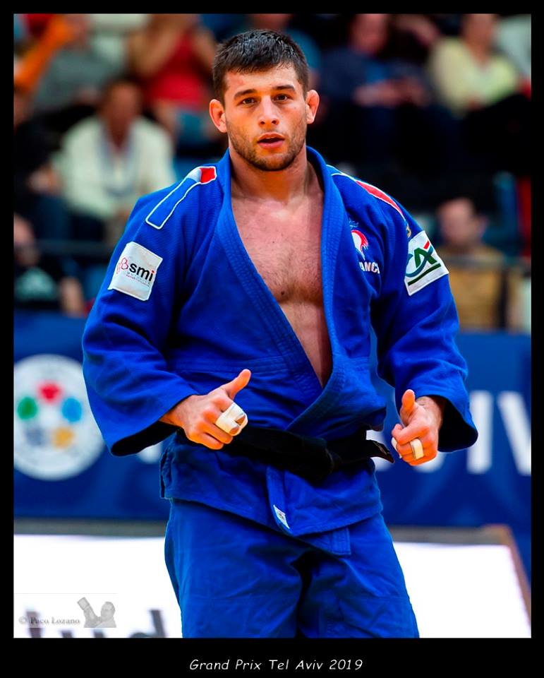 Judo Olympia 1.OS Gold 2020 Foto signiert FRA IDDIR Alexandre 